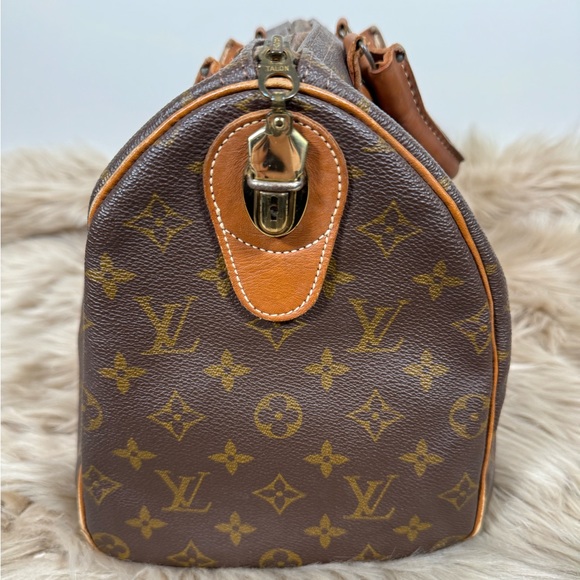 Authentic Rare 1960’s Louis Vuitton Monogram Speedy 30 Handbag Collectible - Picture 4 of 15